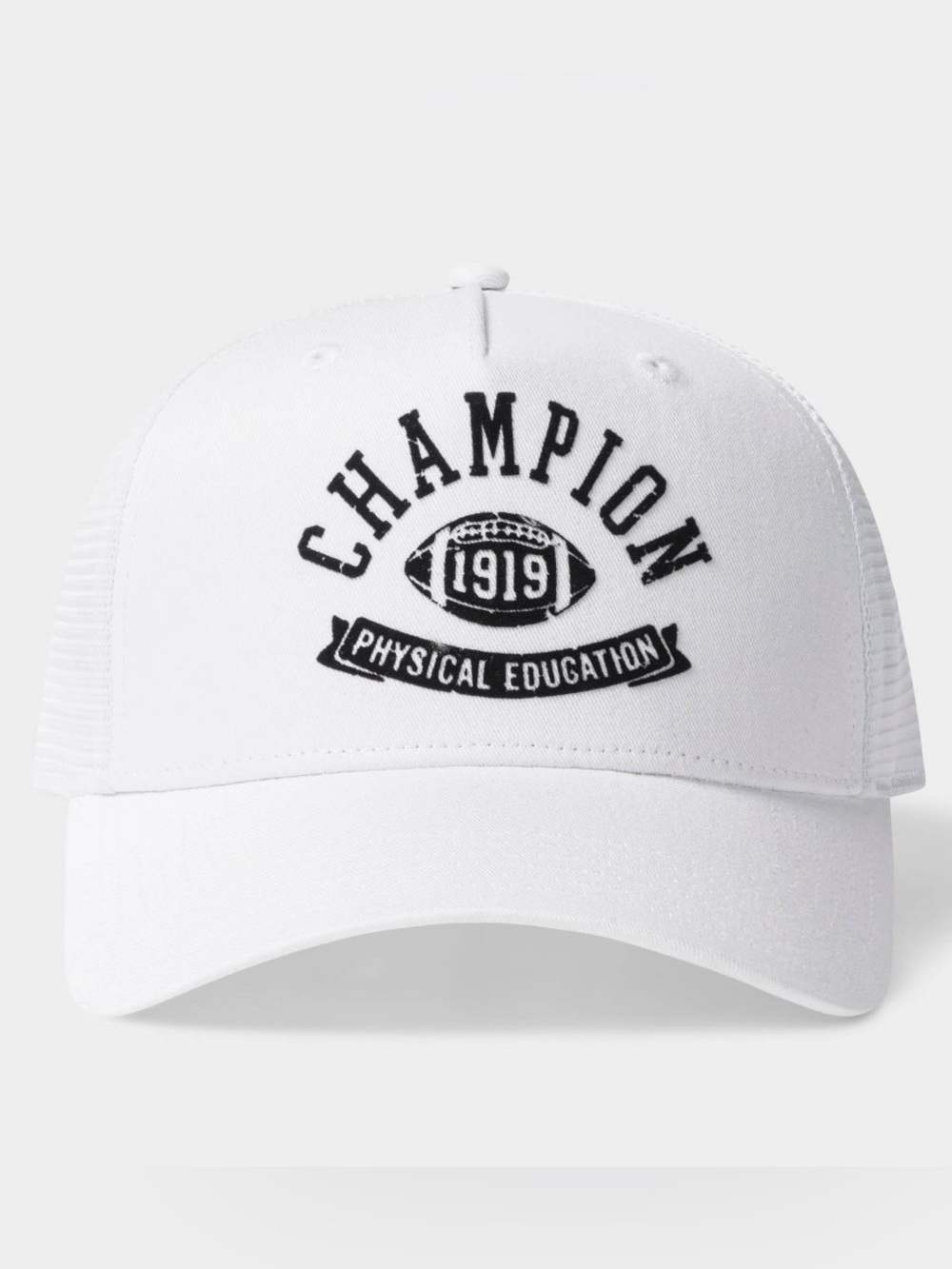 Champion White Baseball Cap OS
